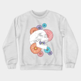 Spring skull Crewneck Sweatshirt